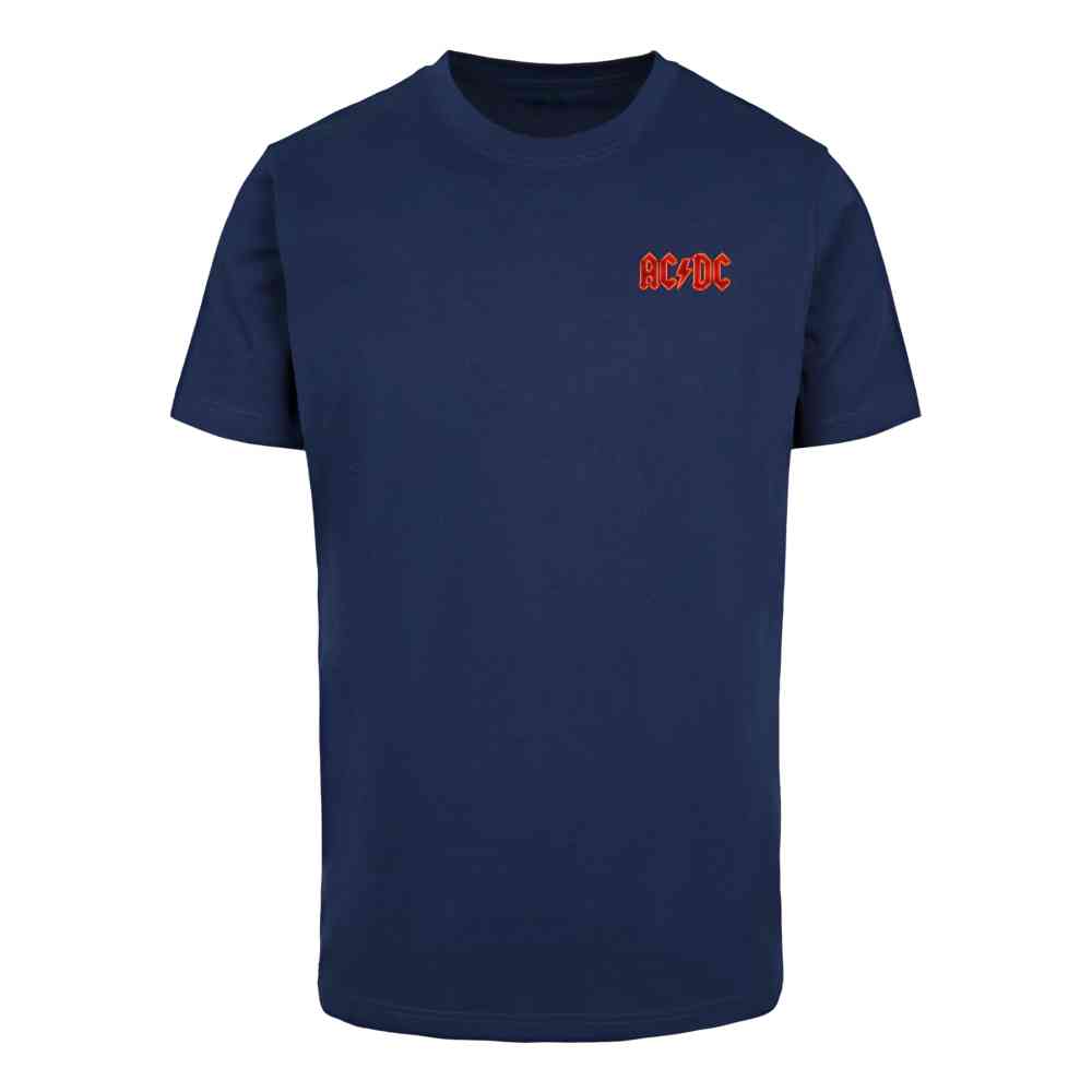 Merchcode AC/DC - PWR Herren T-Shirt - Lila